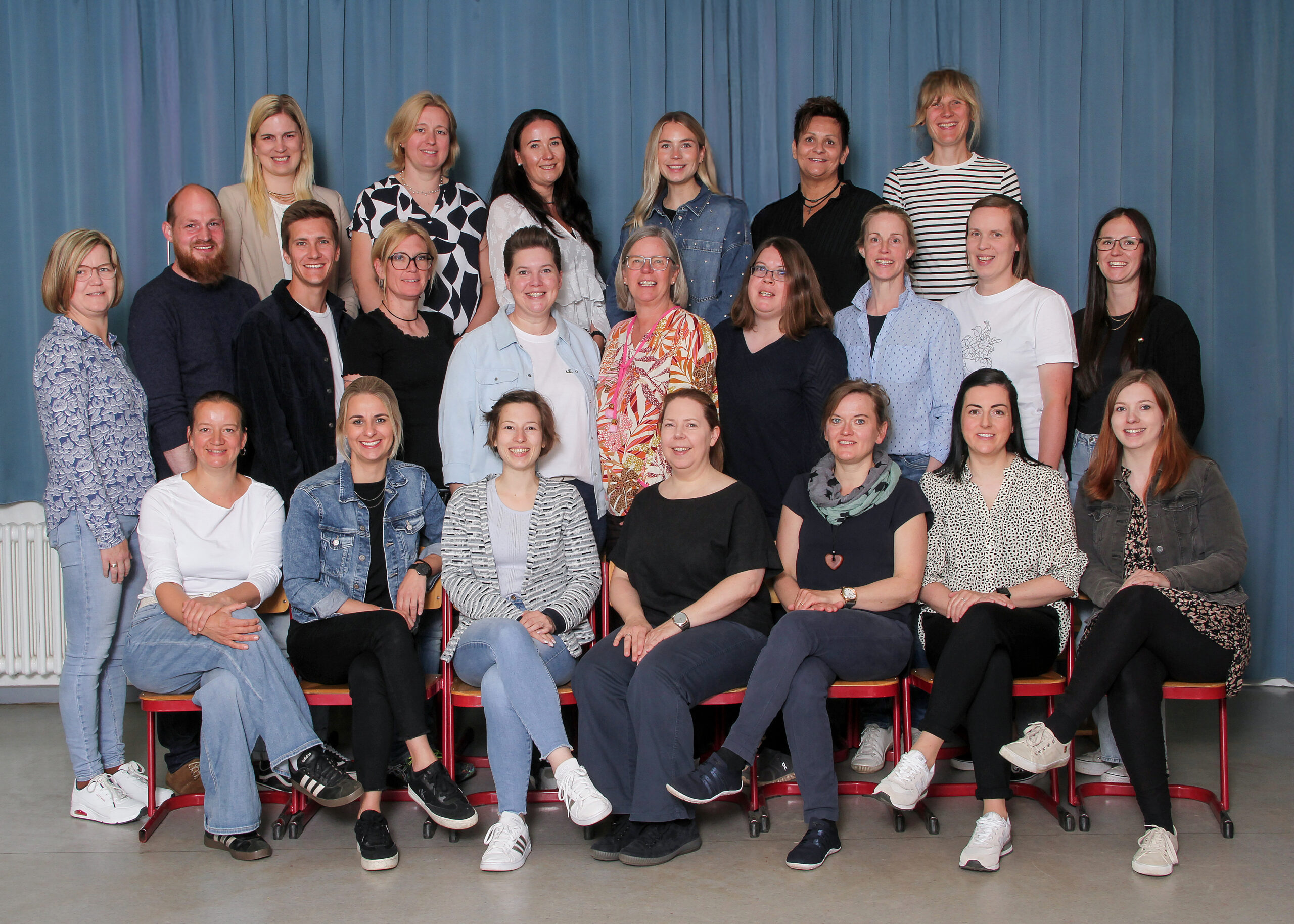 Das Lehrerkollegium der Grundschule Neuenhaus