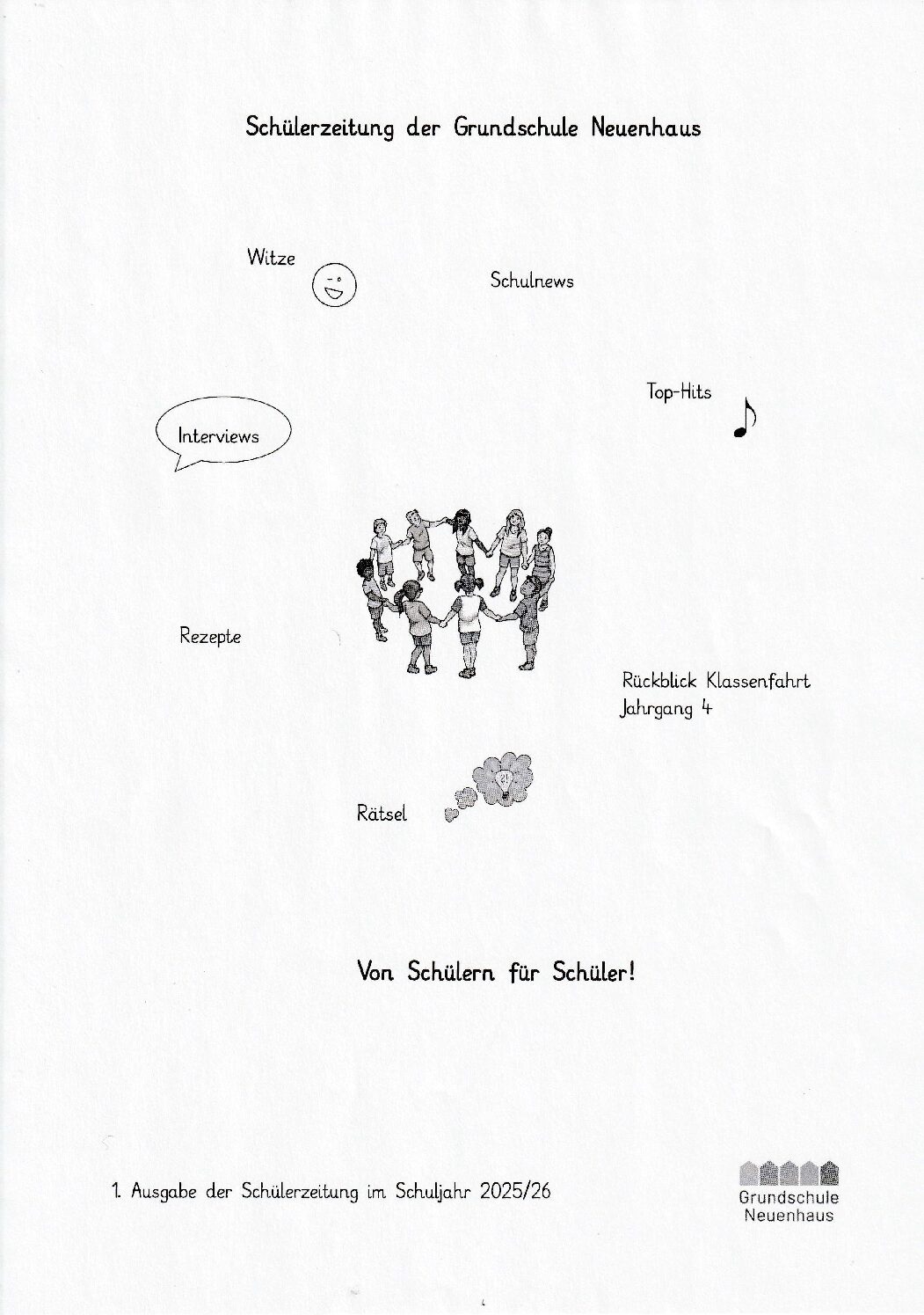 1. Ausgabe der Schülerzeitung Schuljahr 2025/26
