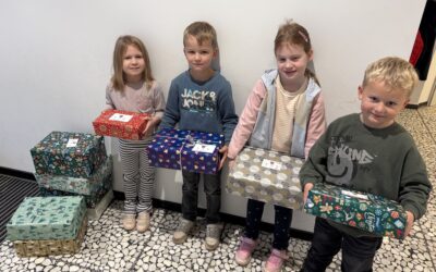 Weihnachten im Schuhkarton